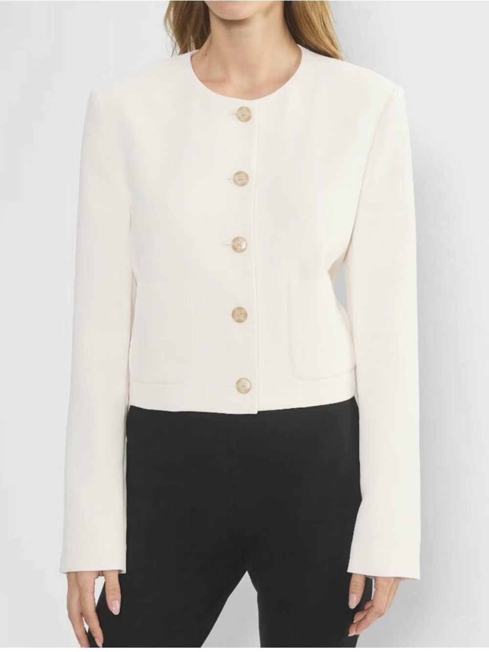Wilfred Prose Jacket in Light Birch, Size 8